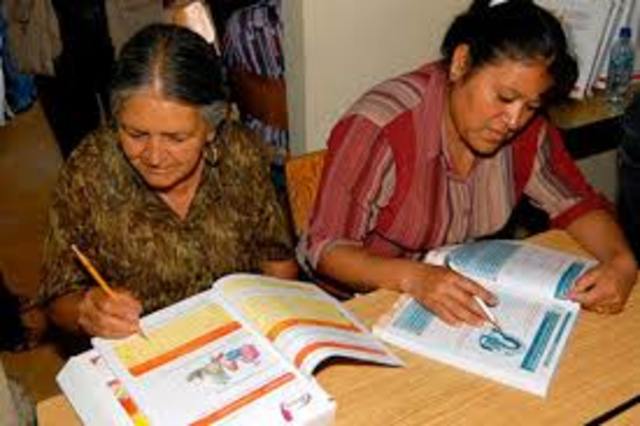 Ley Nacional de Educación para Adultos.