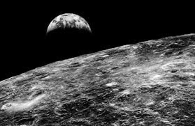 First Photo of Earth from the Moon Happened