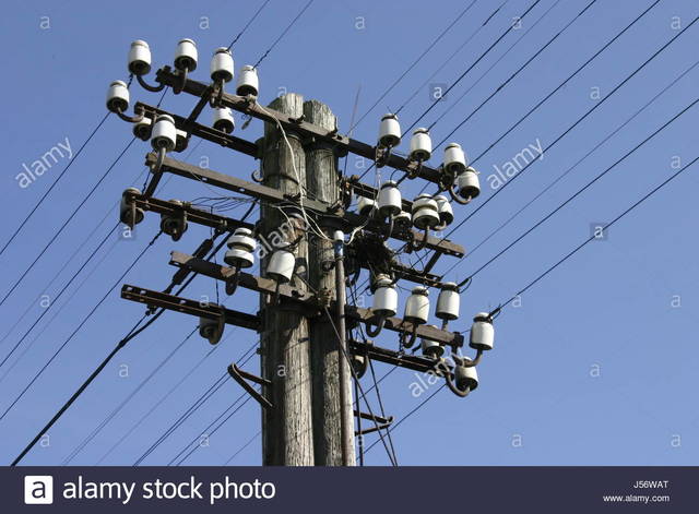 Primera línea de telegrafía