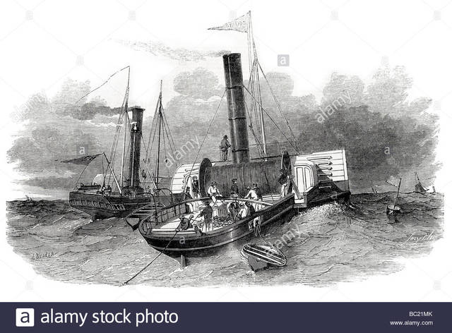 Conexión de los continentes para la red telegráfica