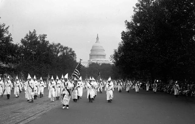 Klansmen March