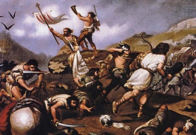 Saqueo de Atenas por el ejército de Sila.