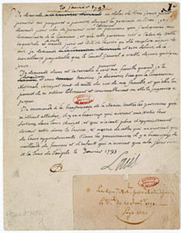 Condamnation de Louis XVI