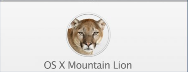 Mac OS X 10.8 Mountain Lion