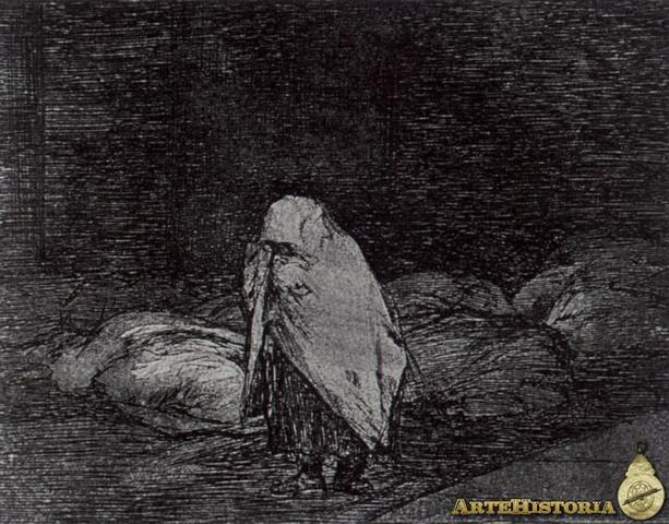 Els llits de la mort - Goya