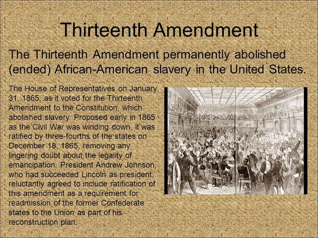 Abolition of slavery