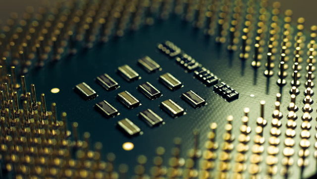 Processor van dichtbij