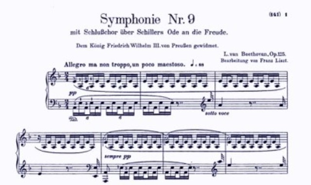 Beethoven : Sinfonía n.º 9 en re menor, op. 125 ( "Coral")( 1823-1824)