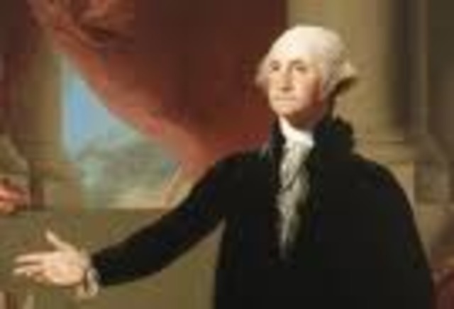 George Washington is elected president