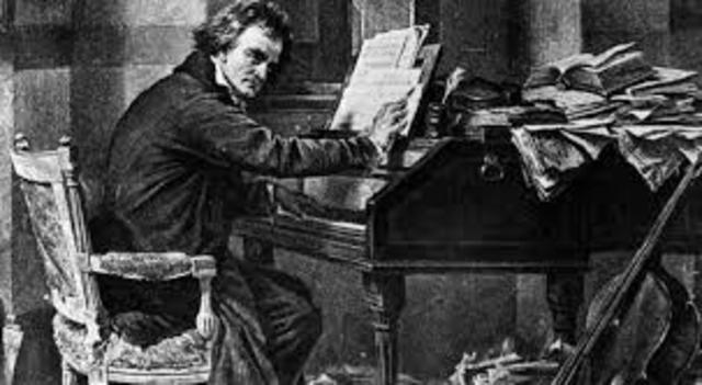 Beethoven : Primeros síntomas de su sordera.
