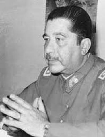 La posición de Pinochet