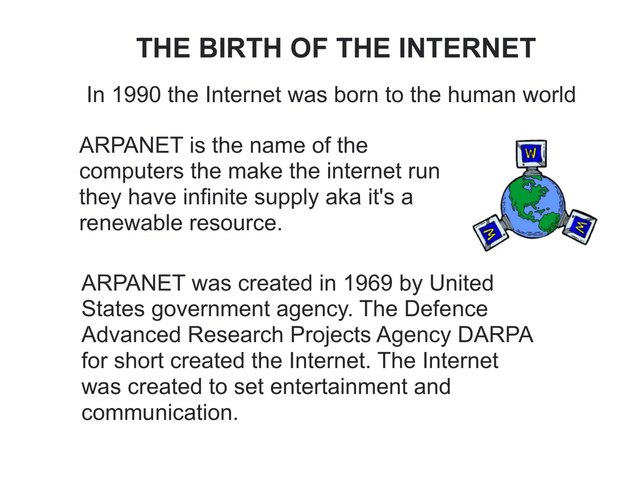 5th Generation of Computers - Internet