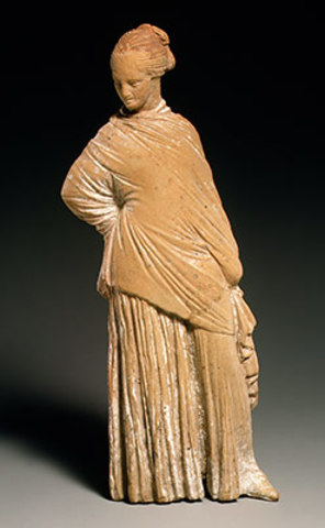 Terracotta statuette(Early Hellenistic)
