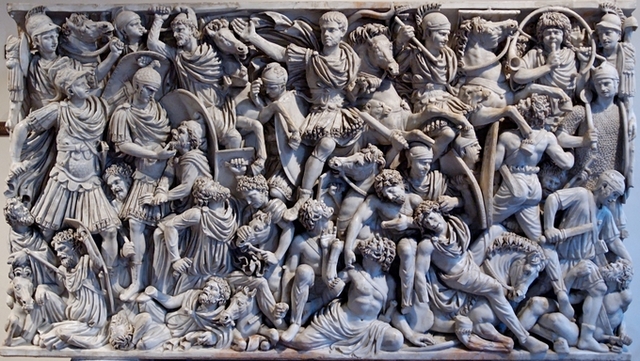 LudovisiBattle Sarcophagus(Late Roman Empire)