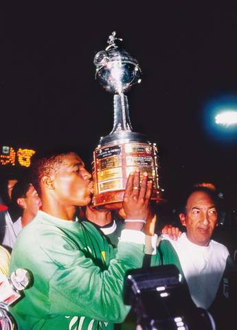 Colombia destaca en el fútbol.