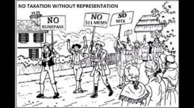 Boston Massacre (No Taxation Without Representation)