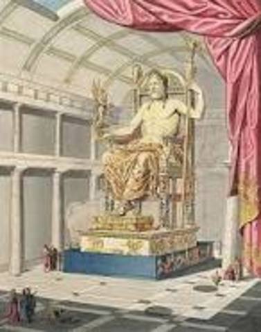 Statue of Zeus at Olympia
