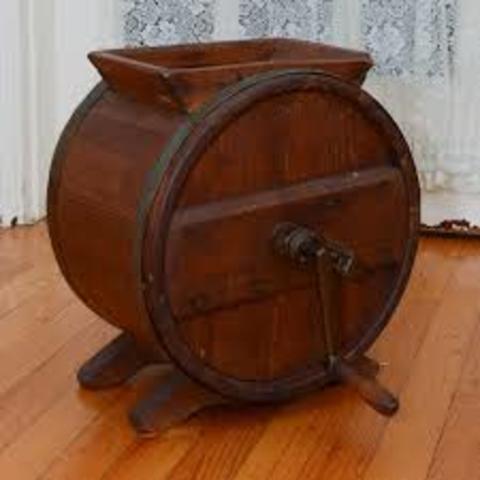 Origin of the Crank Churn (Butter)