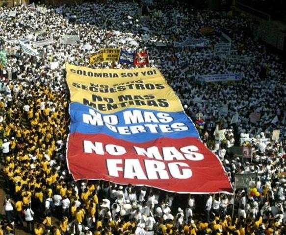 Un millón de voces contra las FARC