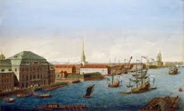 St. Petersburg is Founded