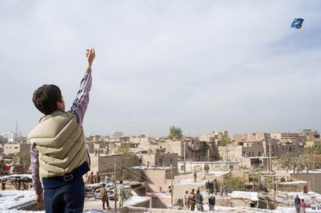 Amir and Hassan win the kite flying contest