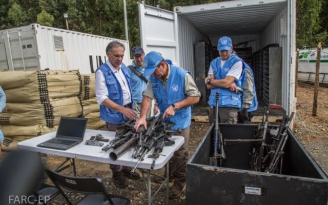 Dejación definitiva y total de las armas por parte de las FARC