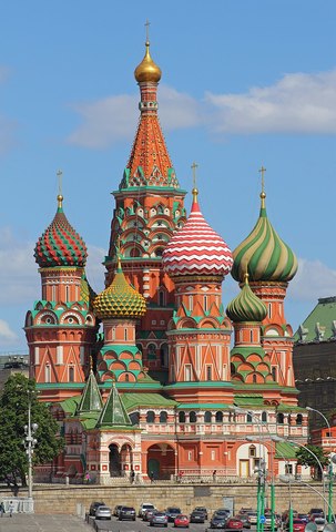 St. Basil's Cathedral is Built