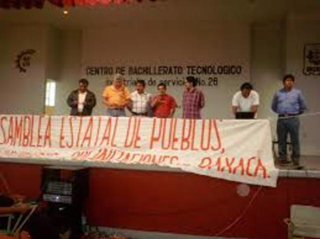 2006 El movimiento contra el fraude electoral y la Asamblea Popular de los Pueblos de Oaxaca