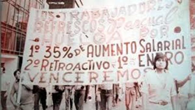 huelga de refrescos pascual 1982