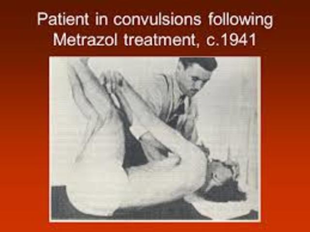 Uso de metrazol en el tratamiento de psicosis
