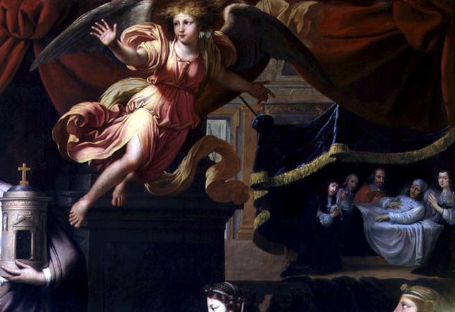 Louis, Grand Dauphin, last surviving son of Louis XIV died of small pox