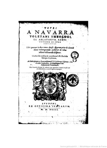 El profesor alemán Eck justificó el contractus trinus en una conferencia