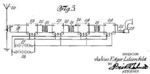 Transistor patentado