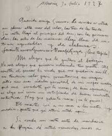 Se envian las primeras cartas