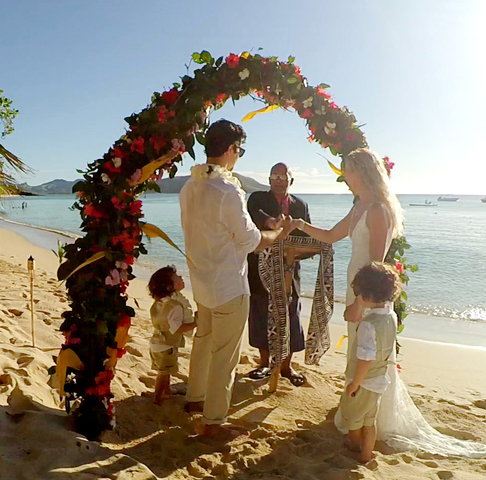 Fiji wedding, 16 nights