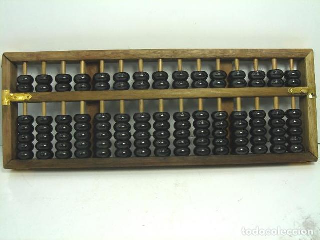 El origen de las máquinas de cálculo se encuentra en el ábaco chino