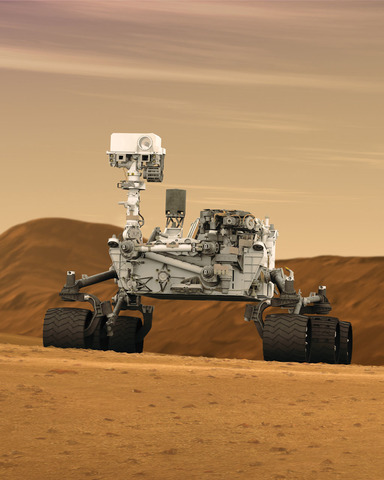 Curiosity créé par la NASA