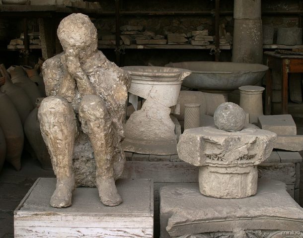 Descobriment de les ruines de Pompeia