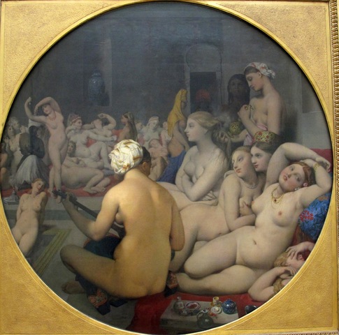 El bany turc, Ingres