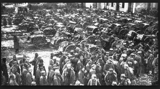 End of the Battle of tannenberg