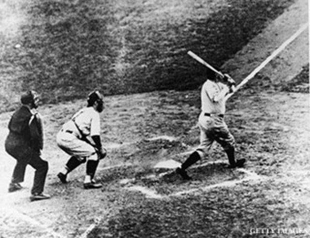 Babe Ruth Sets Home Run Record
