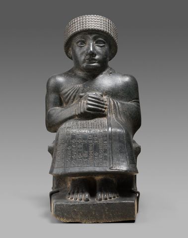 Statue of Gudea(Neo-Sumerian Art)