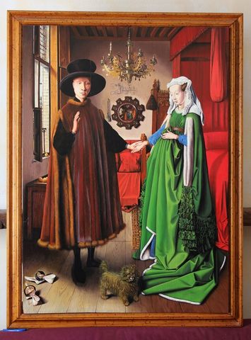 Arnolfini Portrait( Northern Renaissance)