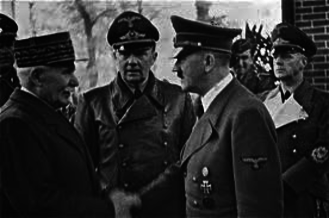 Hitler meets with Military Advisers