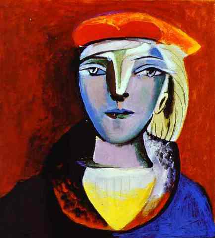 Portrait of Marie- Therese Walter by Pablo Picasso