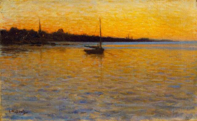 Twilight Over The Water(American Impressionism)