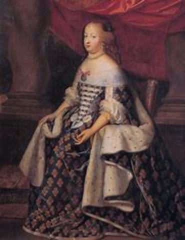 Death of Louis XIV's wife Maria Teresa