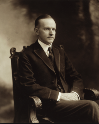 Calvin Coolidge wins his first election.