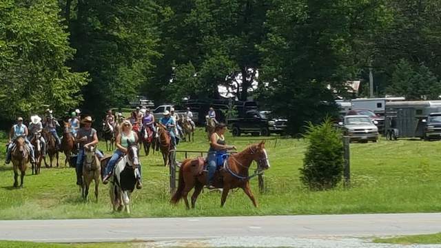 Hace mucho años empecé a montar caballos.