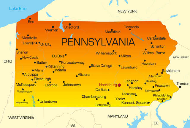 William Penn founded Pennsylvania